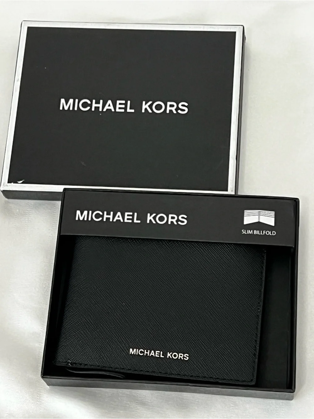 Michael Kors Men's Black Slim Billfold Wallet